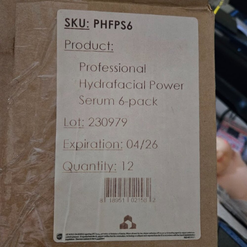New HydroPeptide Hydrafacial Power Serum 6 pack vial, expires 4/26 - Picture 5 of 5